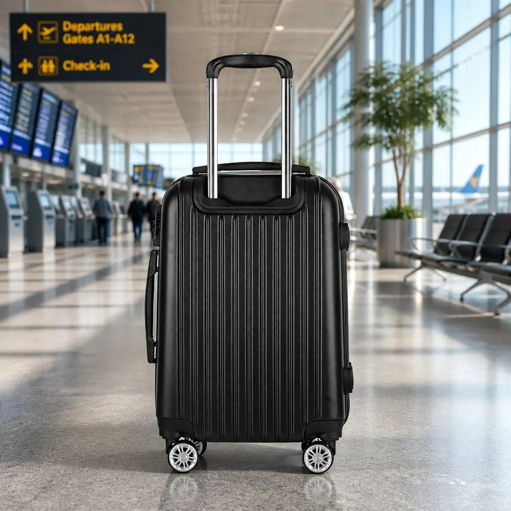 24 Inch Luggage Suitcase for Travel Black