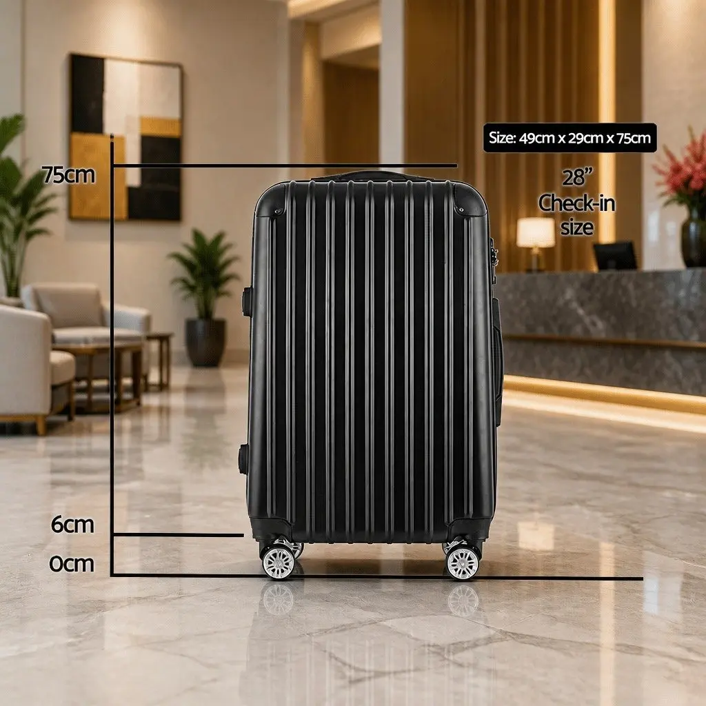 28 Inch Hard Shell Carry On Luggage