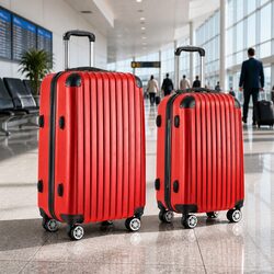 20" and 28" Hard Shell Luggage Set with TSA Locks