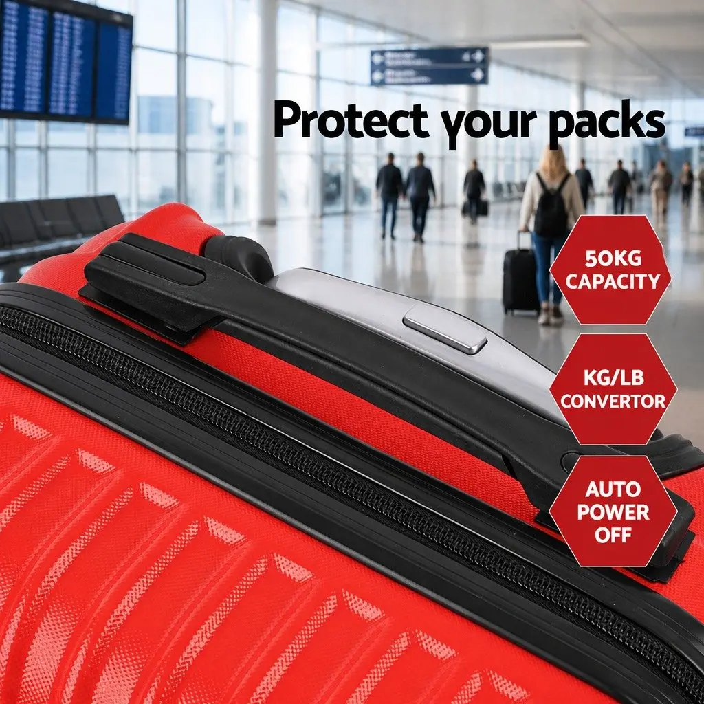 20" and 28" Hard Shell Luggage Set with TSA Locks