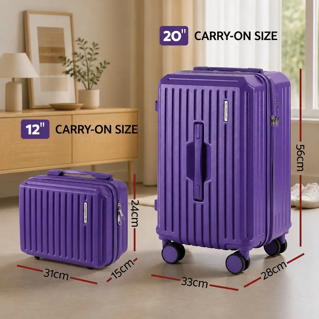 2-Piece Hard Shell Luggage Set