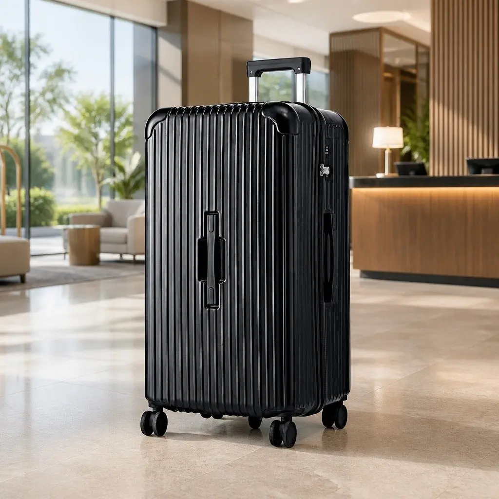 32" Trunk Luggage Suitcase with USB