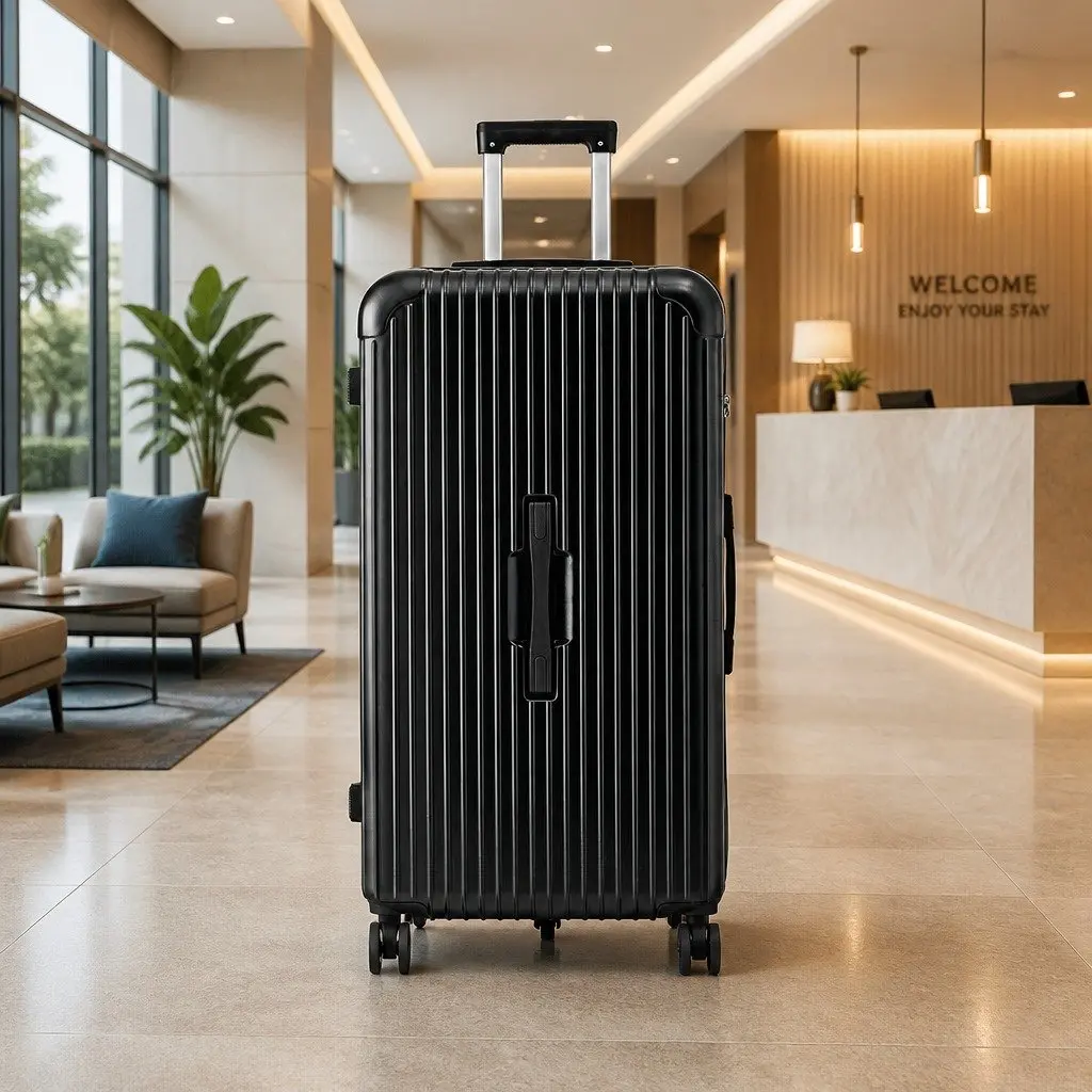 32" Trunk Luggage Suitcase with USB