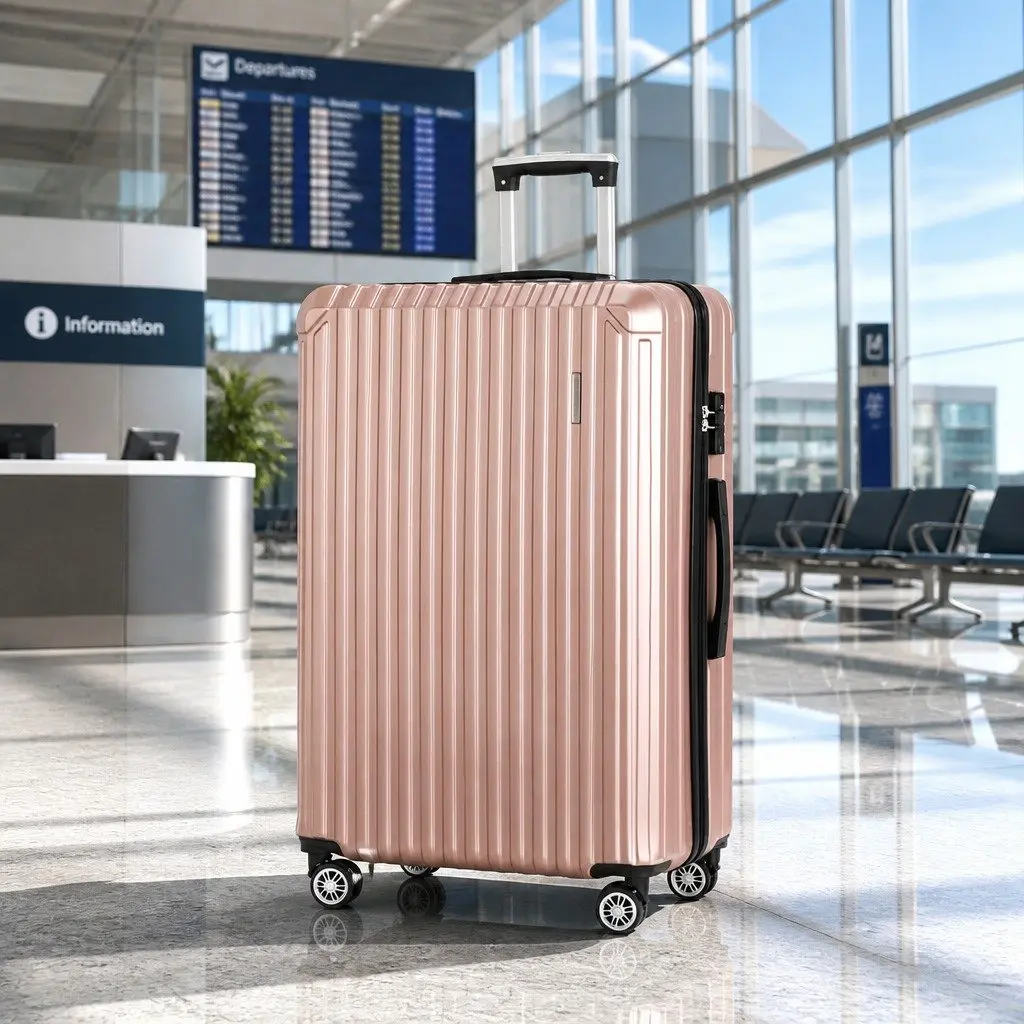 28 Inch Luggage Suitcase Travel Case for Airport with Spinner Wheels