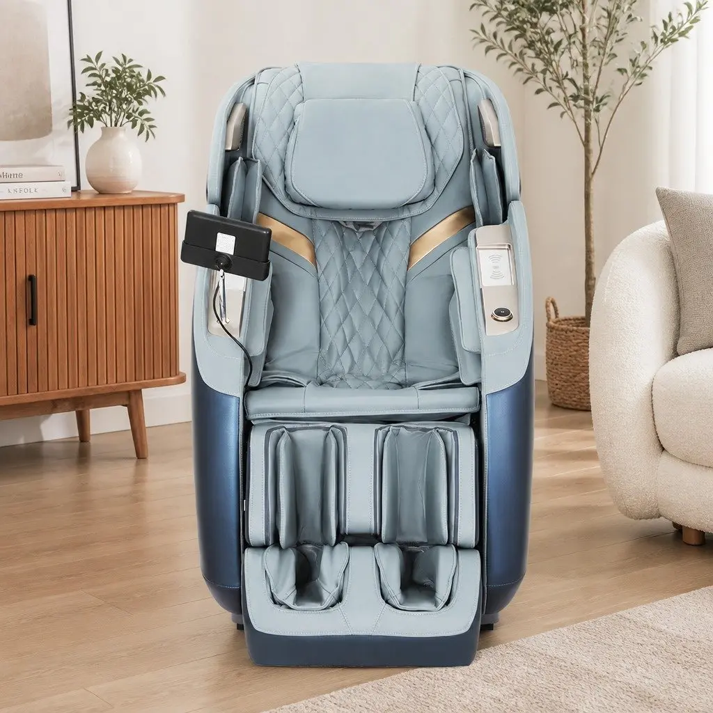 4D Massage Chair Recliner for Living Room Full Body Zero Gravity Heated Airbag Shiatsu