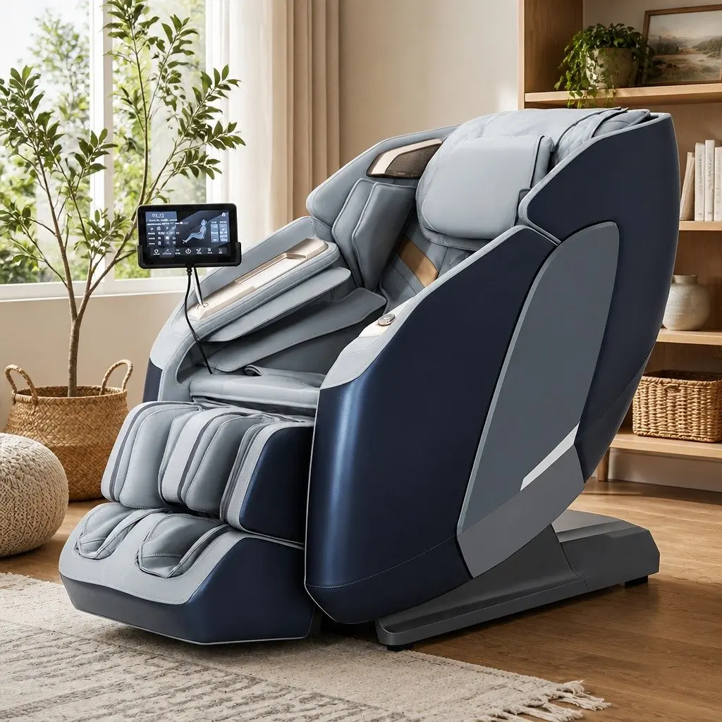 4D Massage Chair Recliner for Living Room Full Body Zero Gravity Heated Airbag Shiatsu