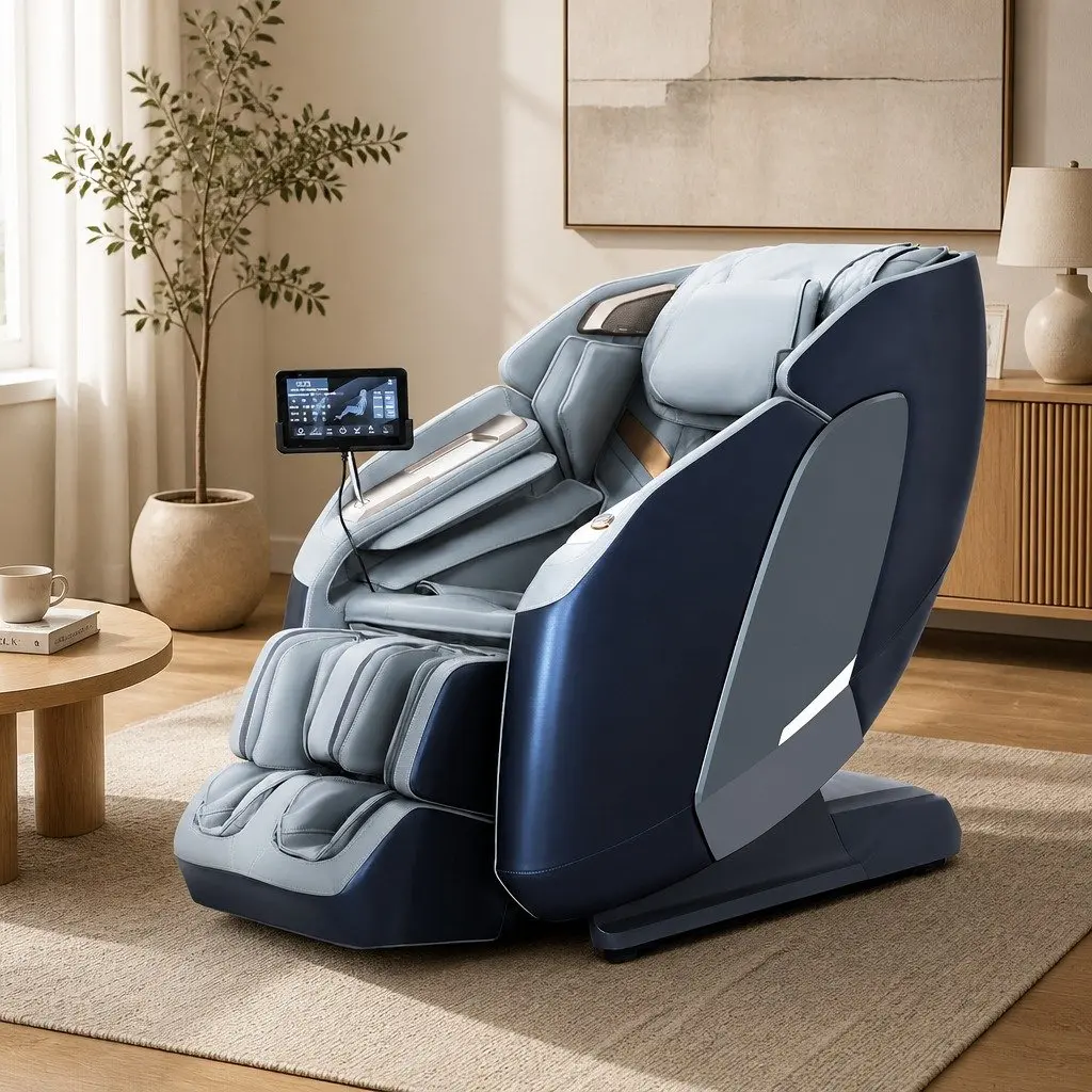 4D Massage Chair Recliner for Living Room Full Body Zero Gravity Heated Airbag Shiatsu