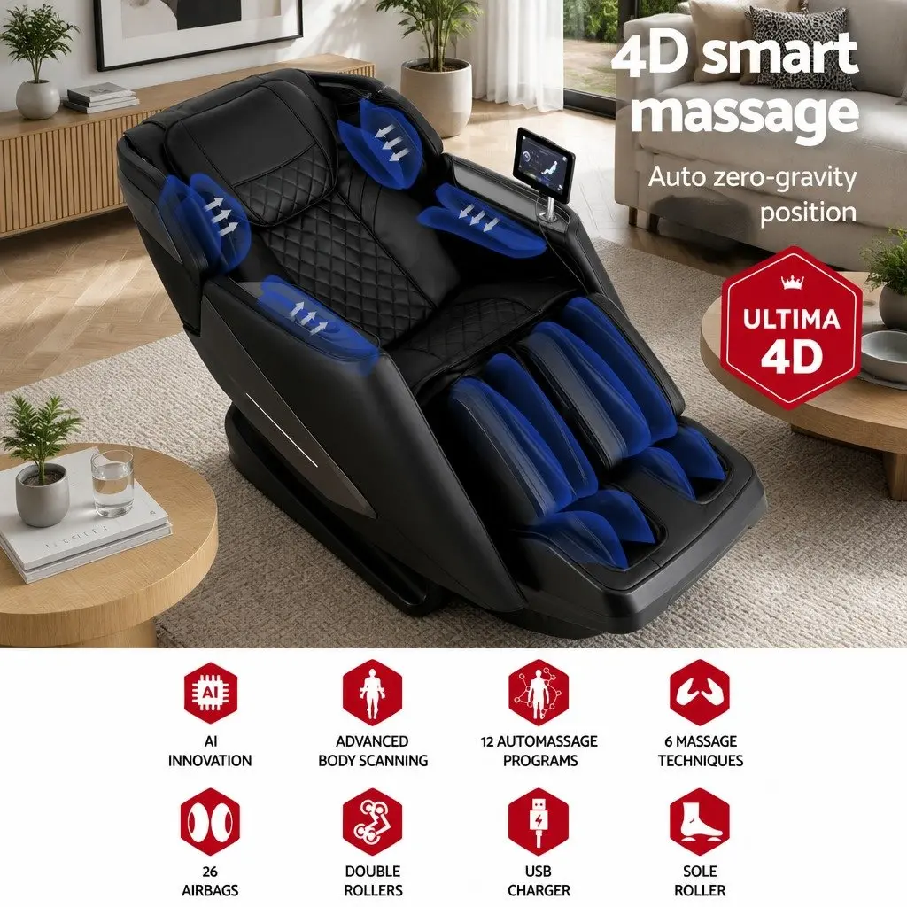 4D Full Body Massage Chair Recliner