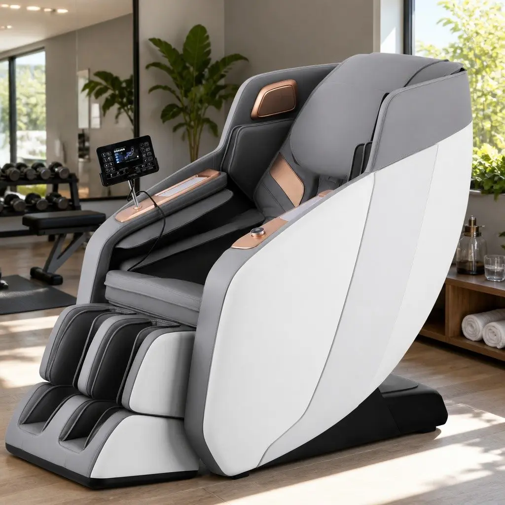 Electric Massage Chair Recliner Full Body Airbag Heat Therapy Bluetooth Speaker