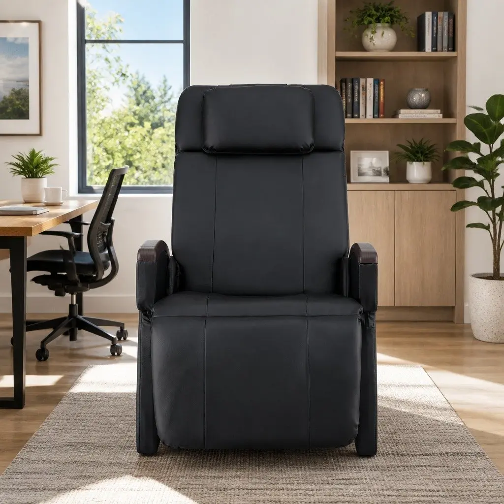 Electric Massage Chair Recliner Zero Gravity Home Massager Black