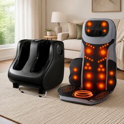 Specifications of Full Back Massage Cushion and Foot Massager Set