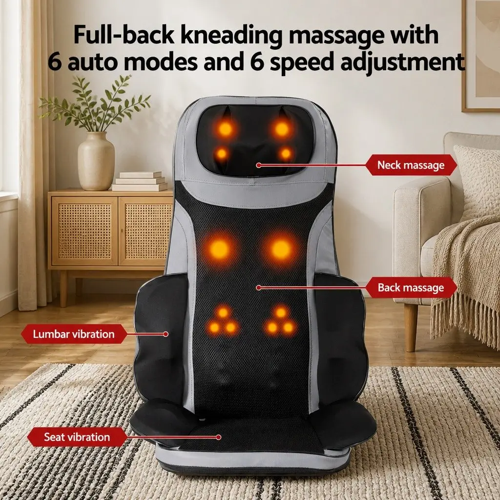 Full Body Massage Cushion Seat with Foot Leg Calf Massager for Home Office Vehicle