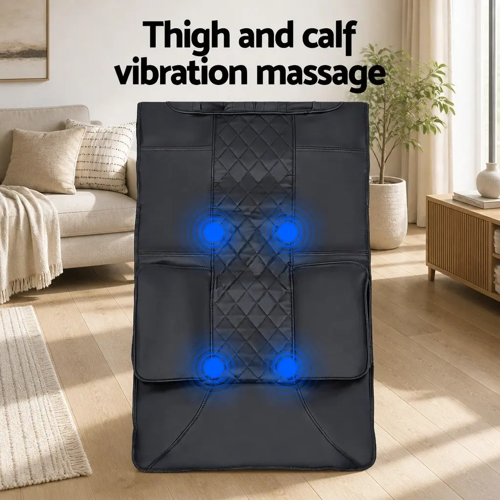 Full Body Massage Mat Heated Kneading Neck Lumbar Airbag Stretch Vibration