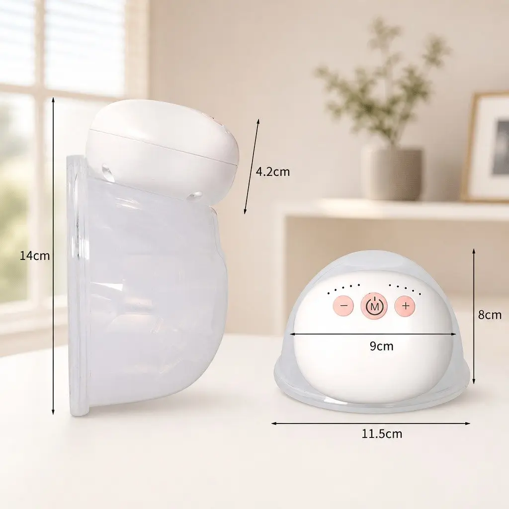 Wearable Breast Pump Portable Electric Hands-Free Wearable Breastfeeding Milk