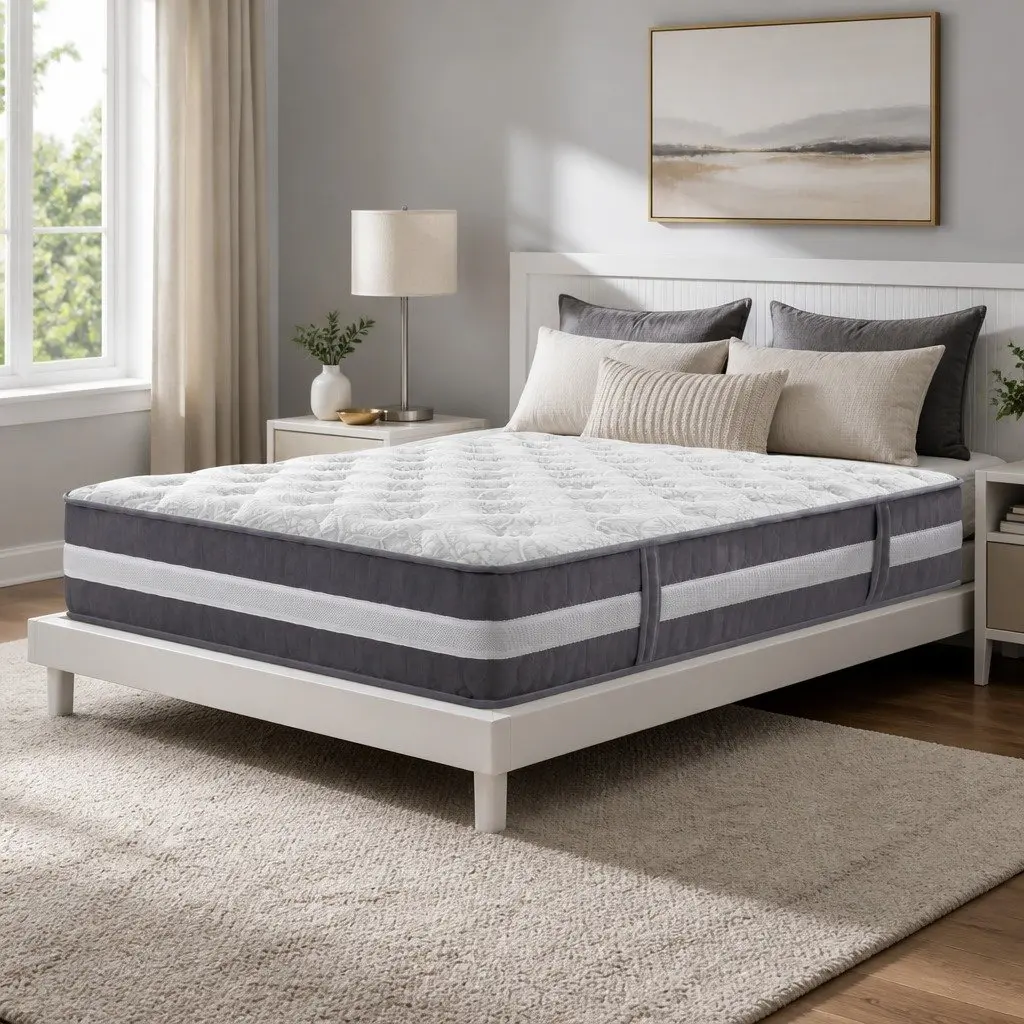 Double Mattress 30cm Pocket Spring Tight Top Medium Firmness