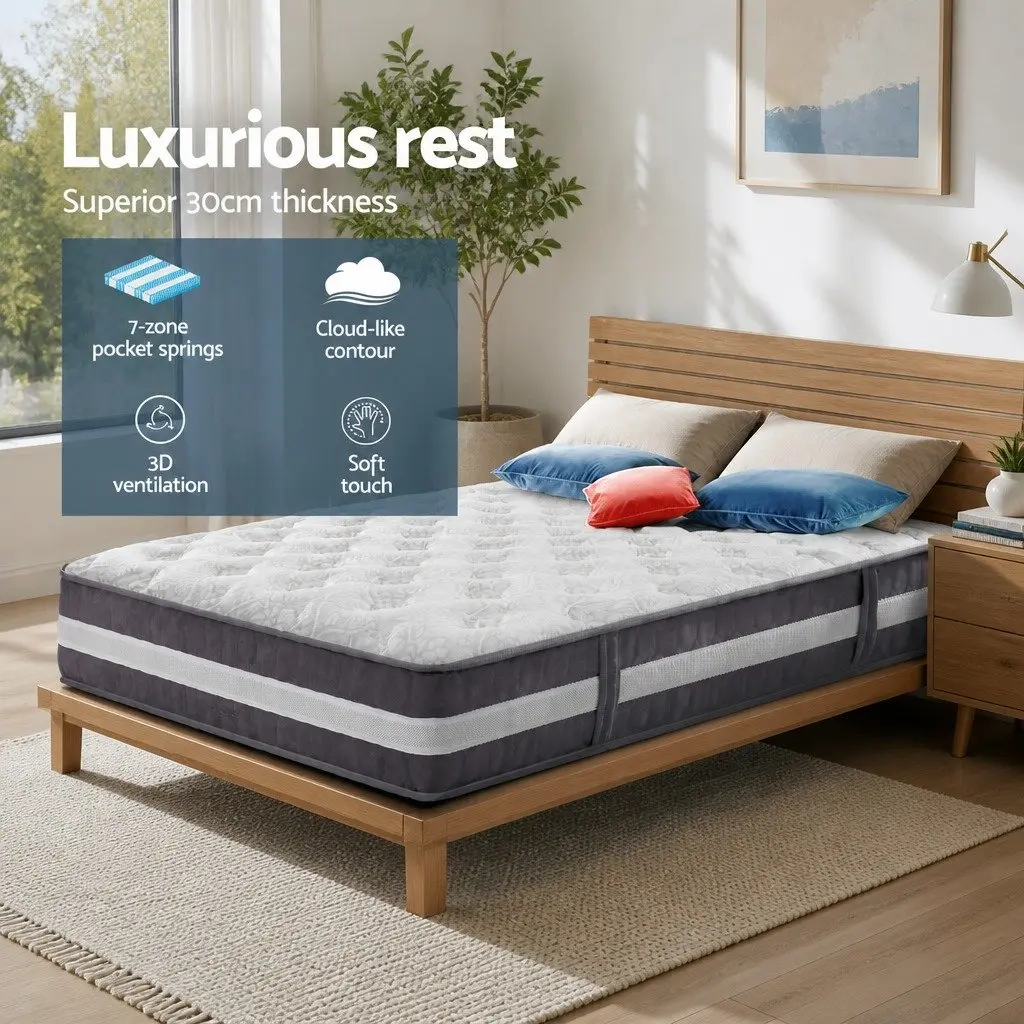 30cm King Size Mattress