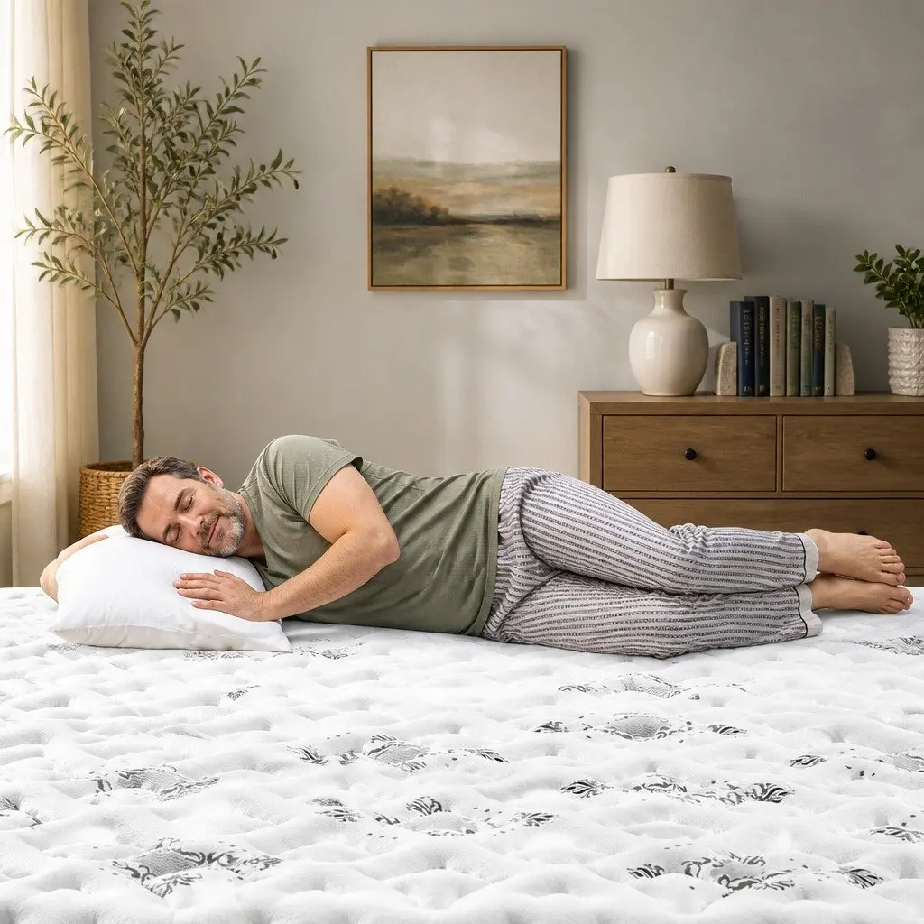 Queen Mattress 24cm Pillow Top