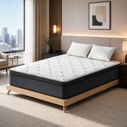 Queen Mattress 34cm with Pocket Springs - Dimensions & Specs