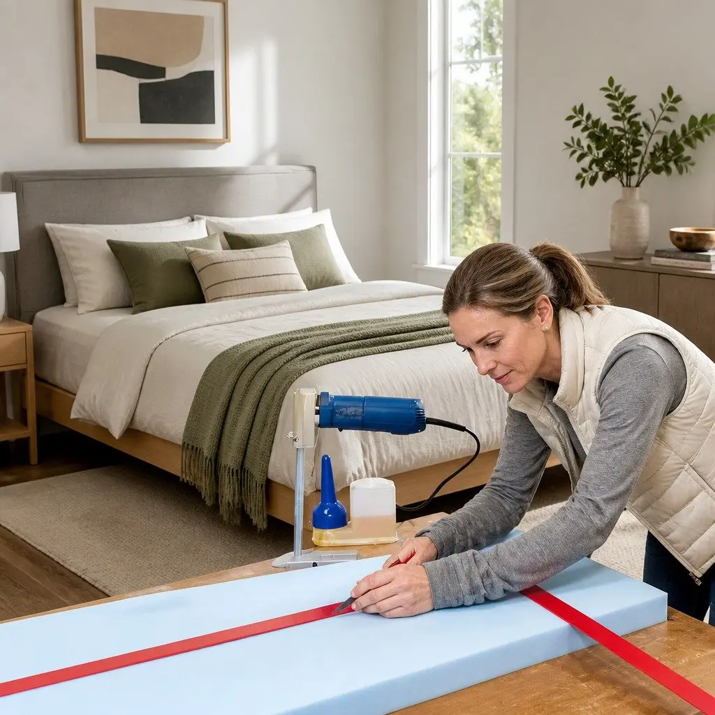 Euro Top Double Mattress for Sleep Support 32cm Thick Plush Comfort