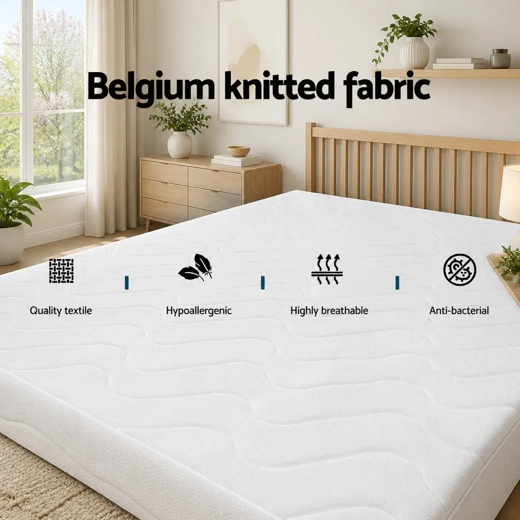 King Single Mattress 13cm Medium Firm