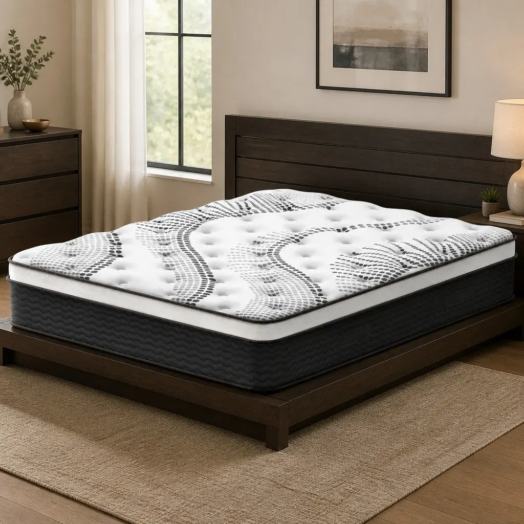 32cm Thick Super King Euro Top Mattress