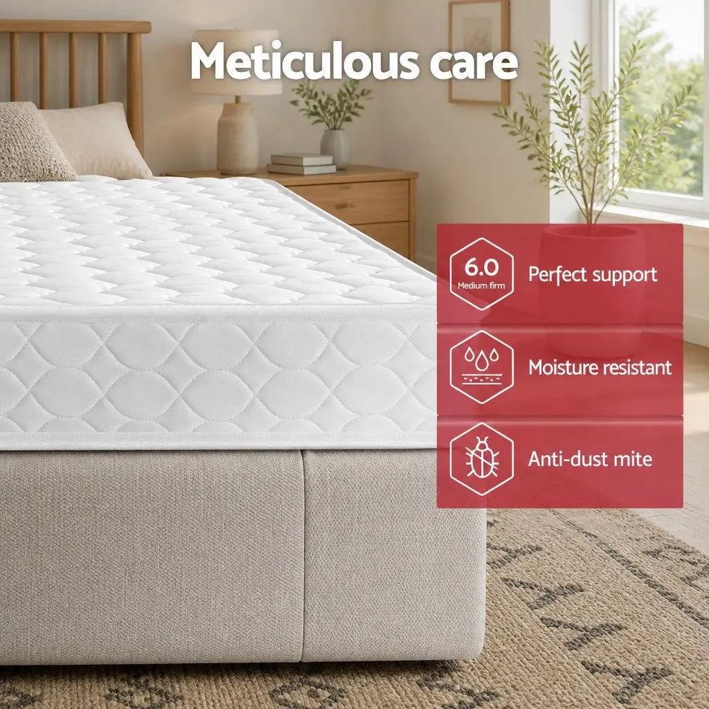 13cm Medium Firm Double Mattress