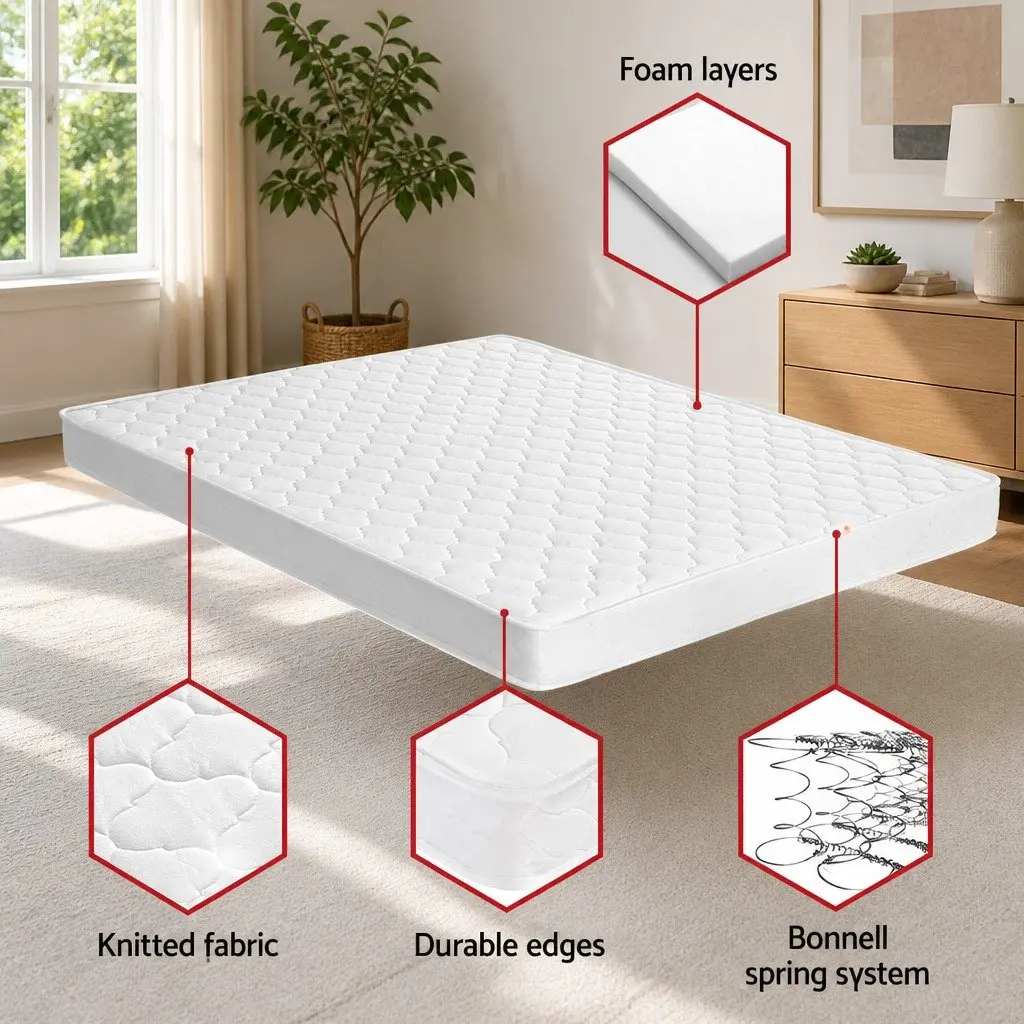 13cm Medium Firm Double Mattress