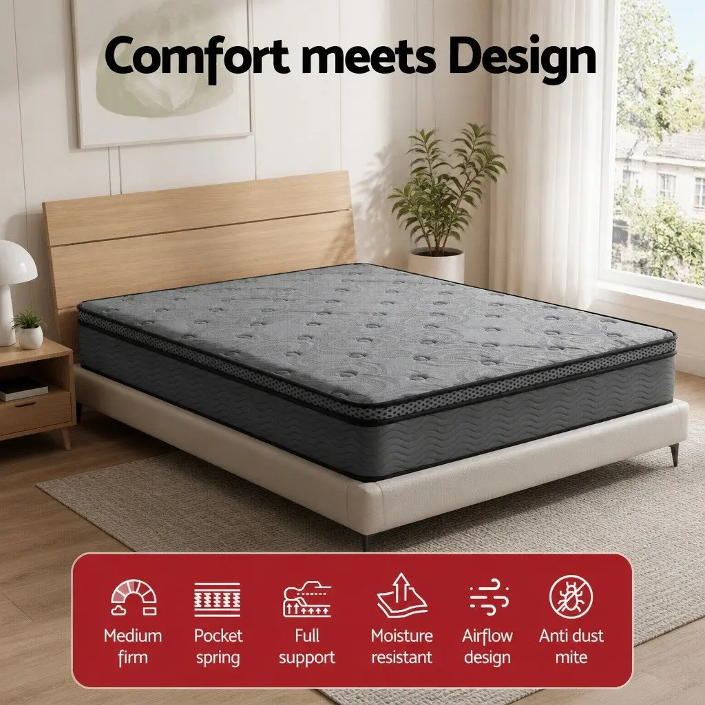 King Size 26cm Medium Firm Mattress