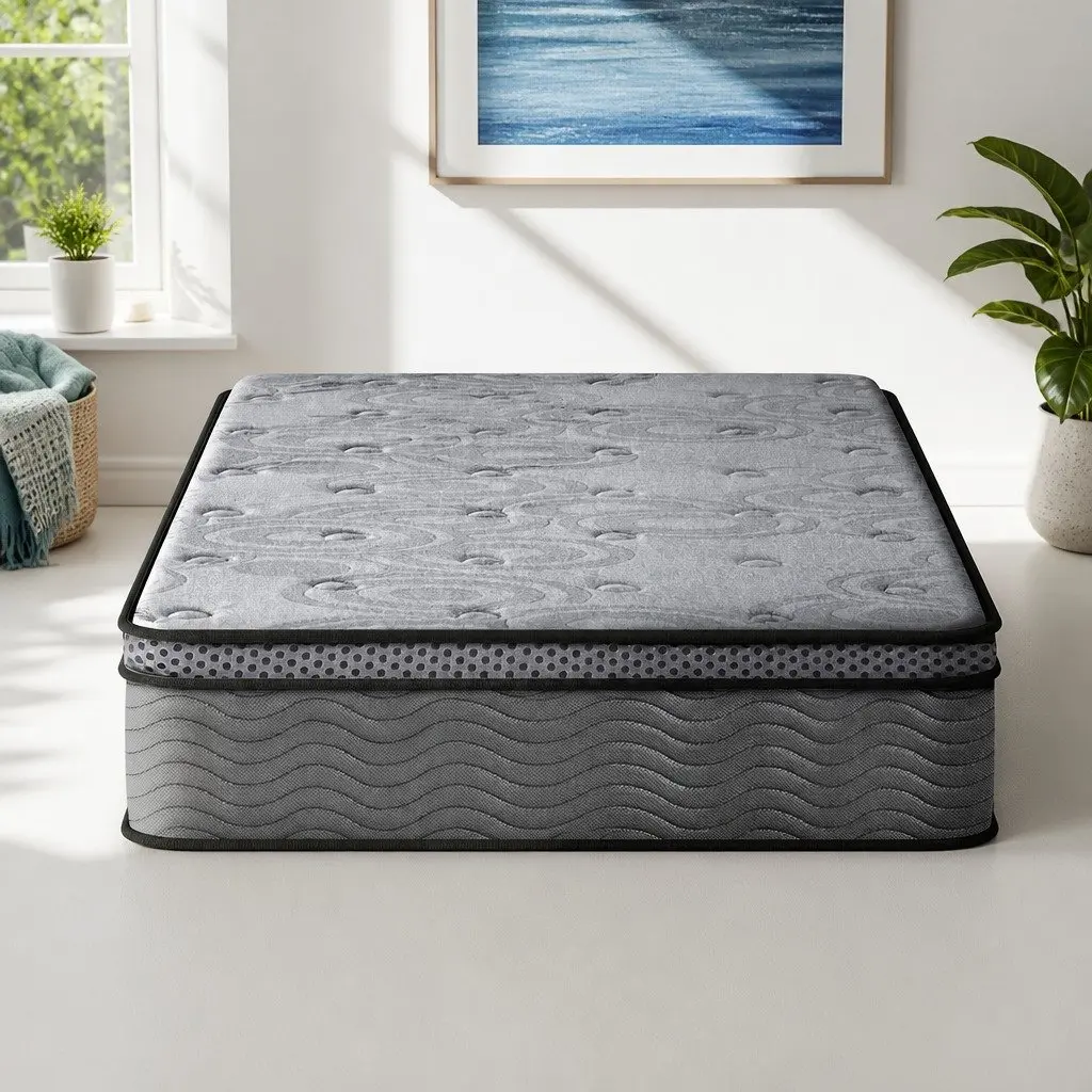 26cm Thick Single Mattress in Grey