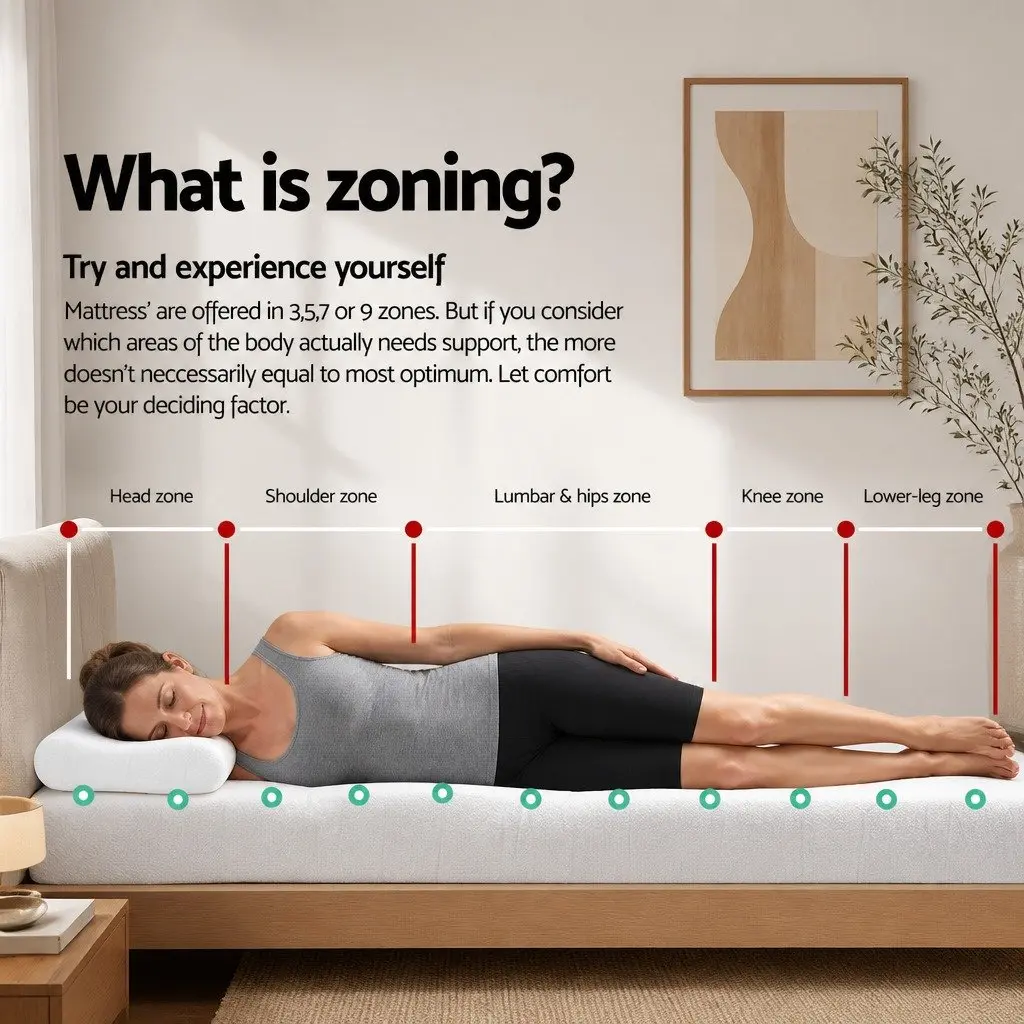 Double Mattress Euro Top Plush Pocket Spring 27cm Medium Firmness