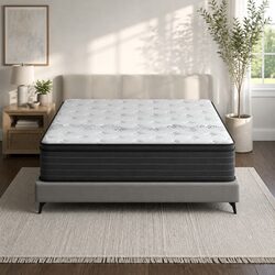 Double Mattress: 32cm Hypoallergenic Firm Support