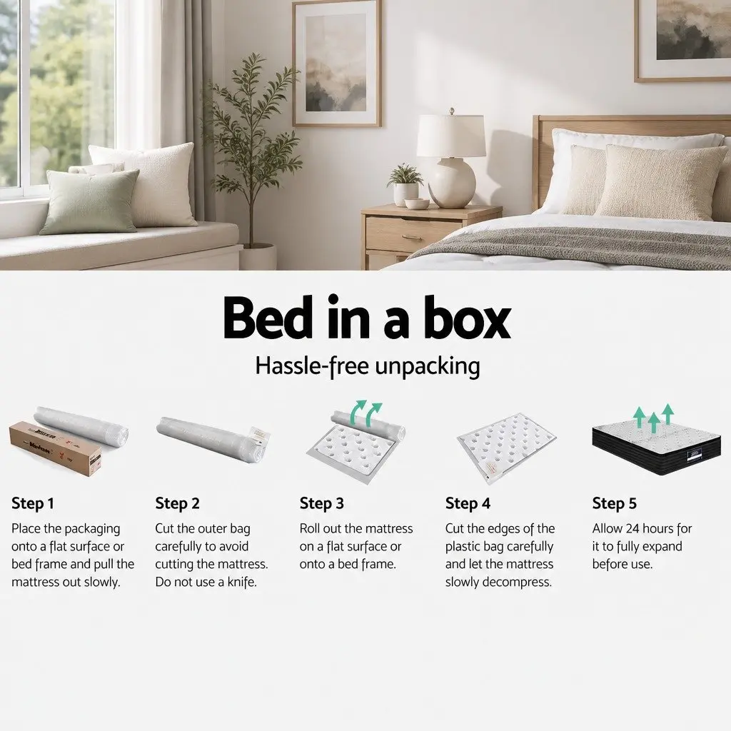 32cm Extra Firm King Size Mattress