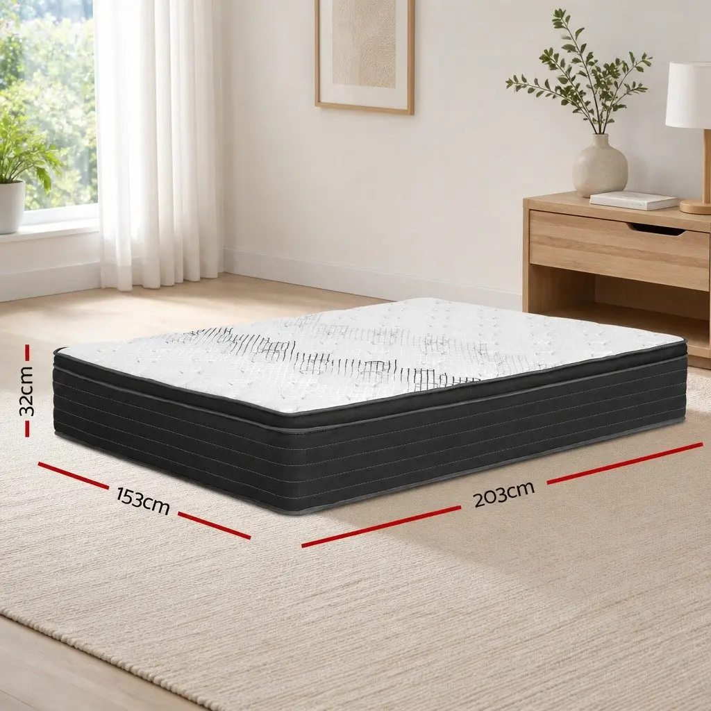 Queen Mattress 32cm Extra Firm Pocket Spring