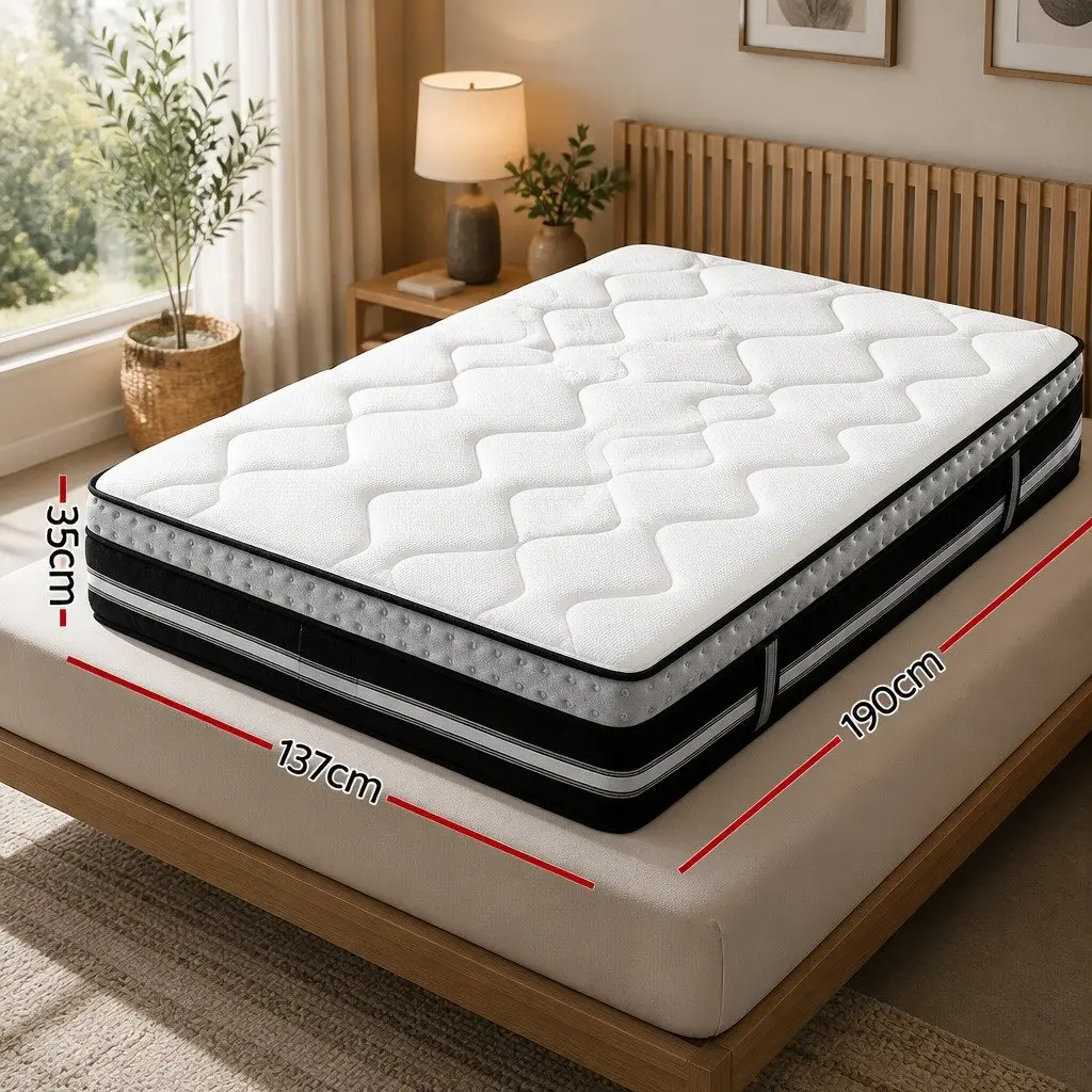 35cm Double Mattress with Pocket Springs