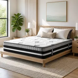 King Size Mattress Specifications: 35cm Pocket Spring & Foam