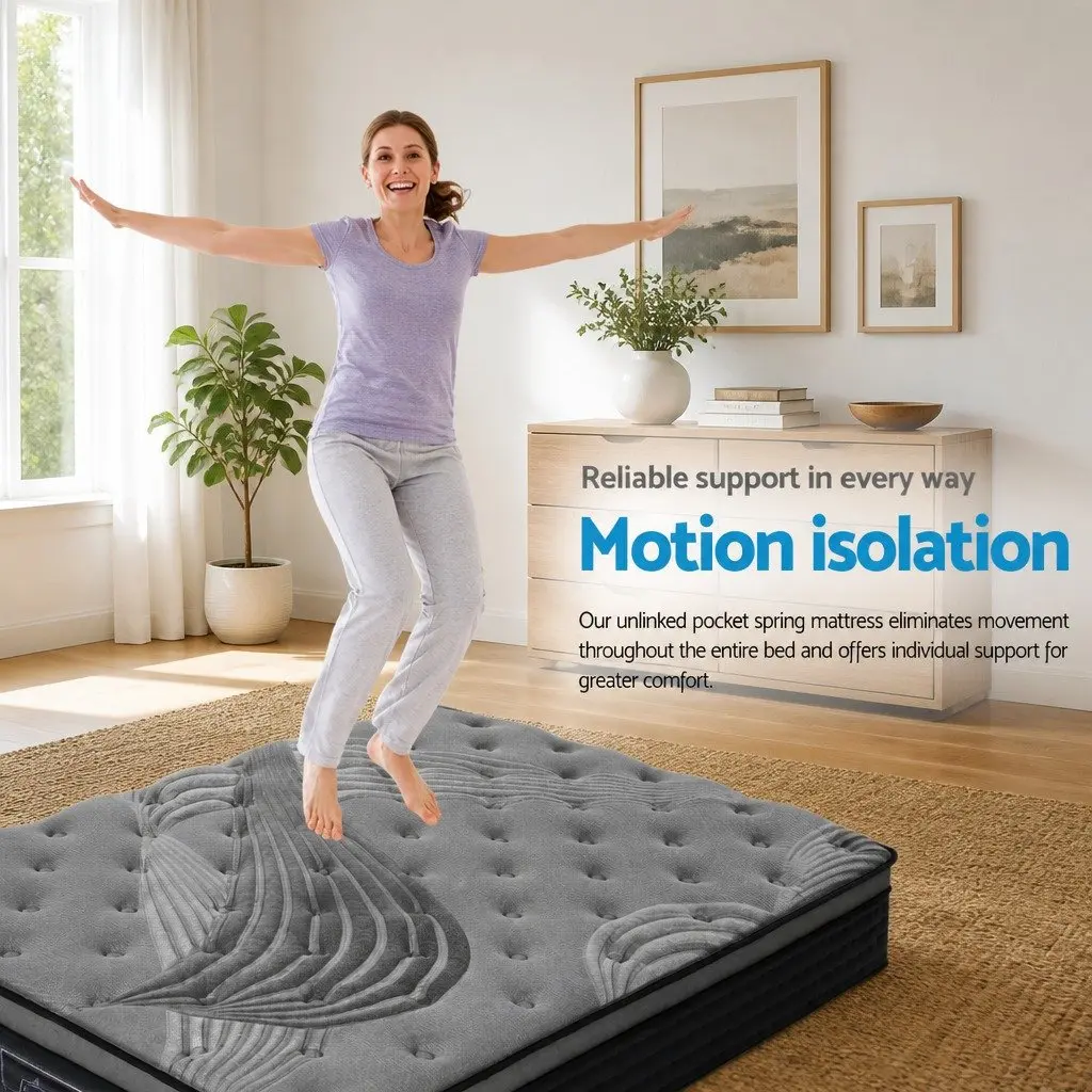 Queen Mattress 34cm Medium-Firm