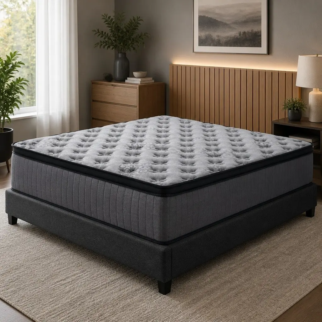 34cm Medium-Firm Pocket Spring Mattress