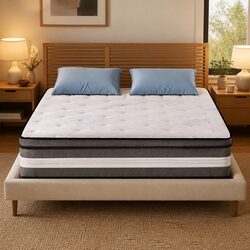 Specifications of King Single Mattress: 30cm, Grey