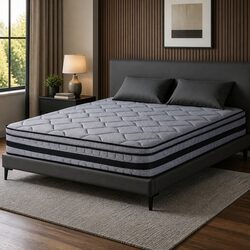 34cm King Size Hybrid Mattress with Pocket Springs