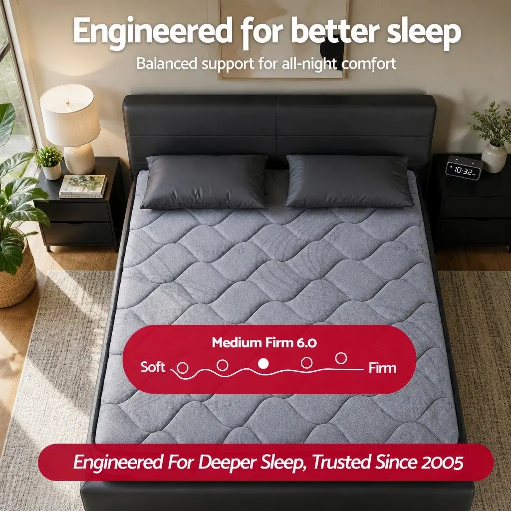 34cm King Size Hybrid Mattress with Pocket Springs