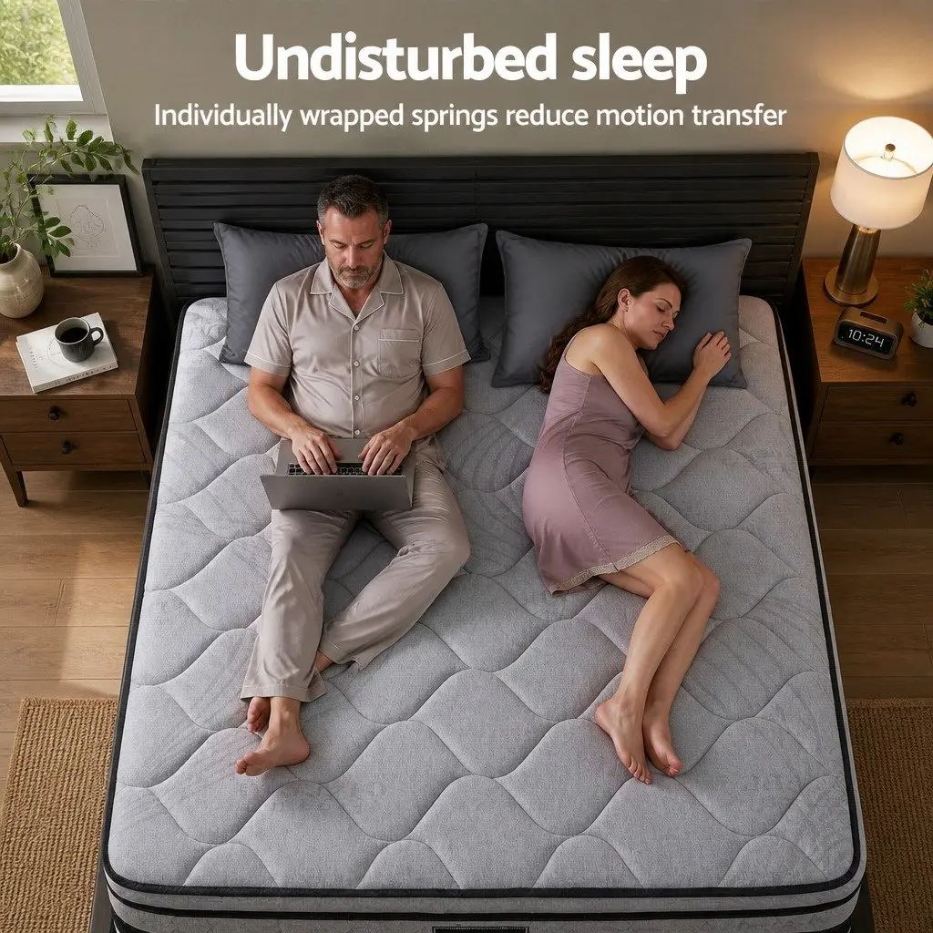 34cm King Size Hybrid Mattress with Pocket Springs