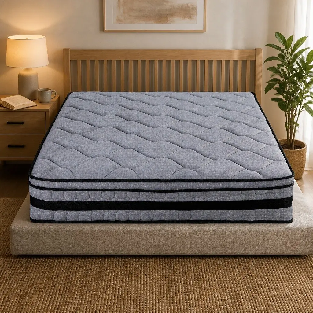 Queen 34cm Hybrid Pocket Spring Mattress