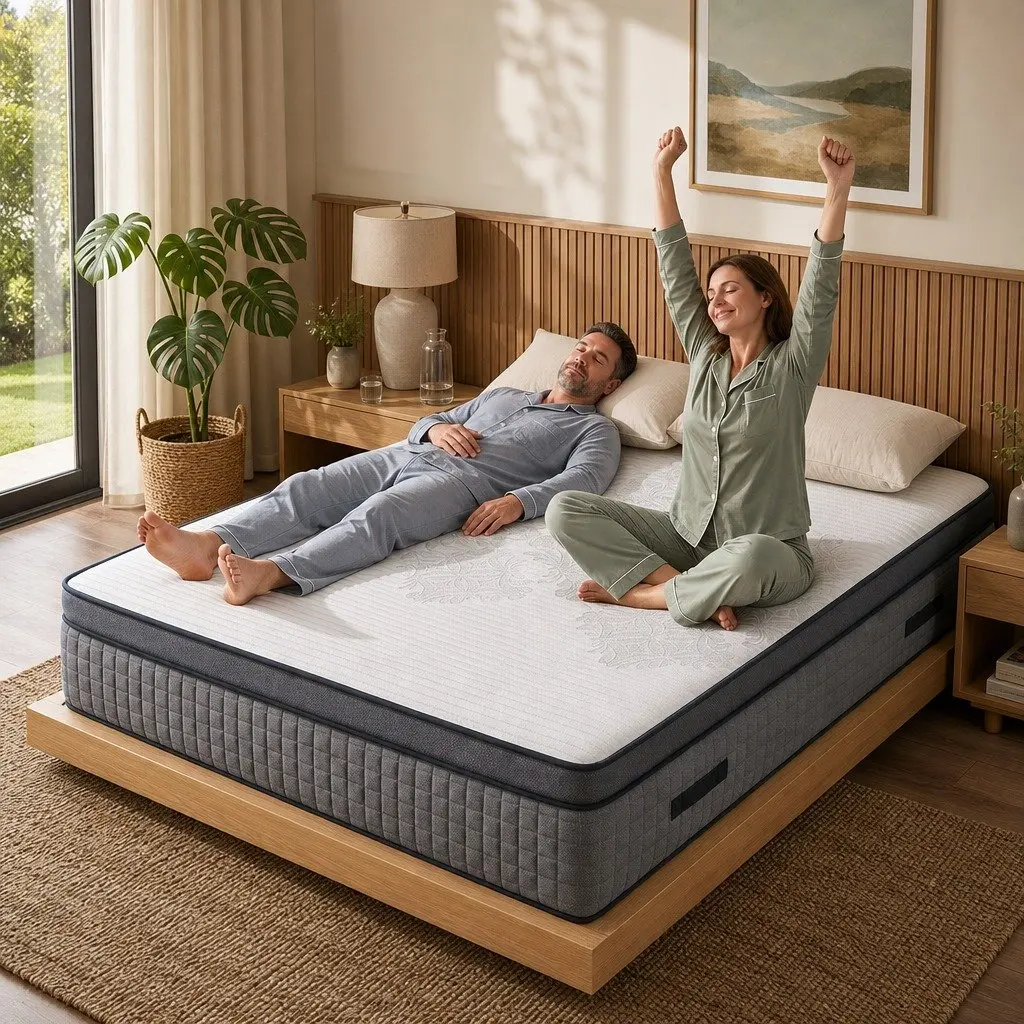 37cm Double Mattress with Gel Foam