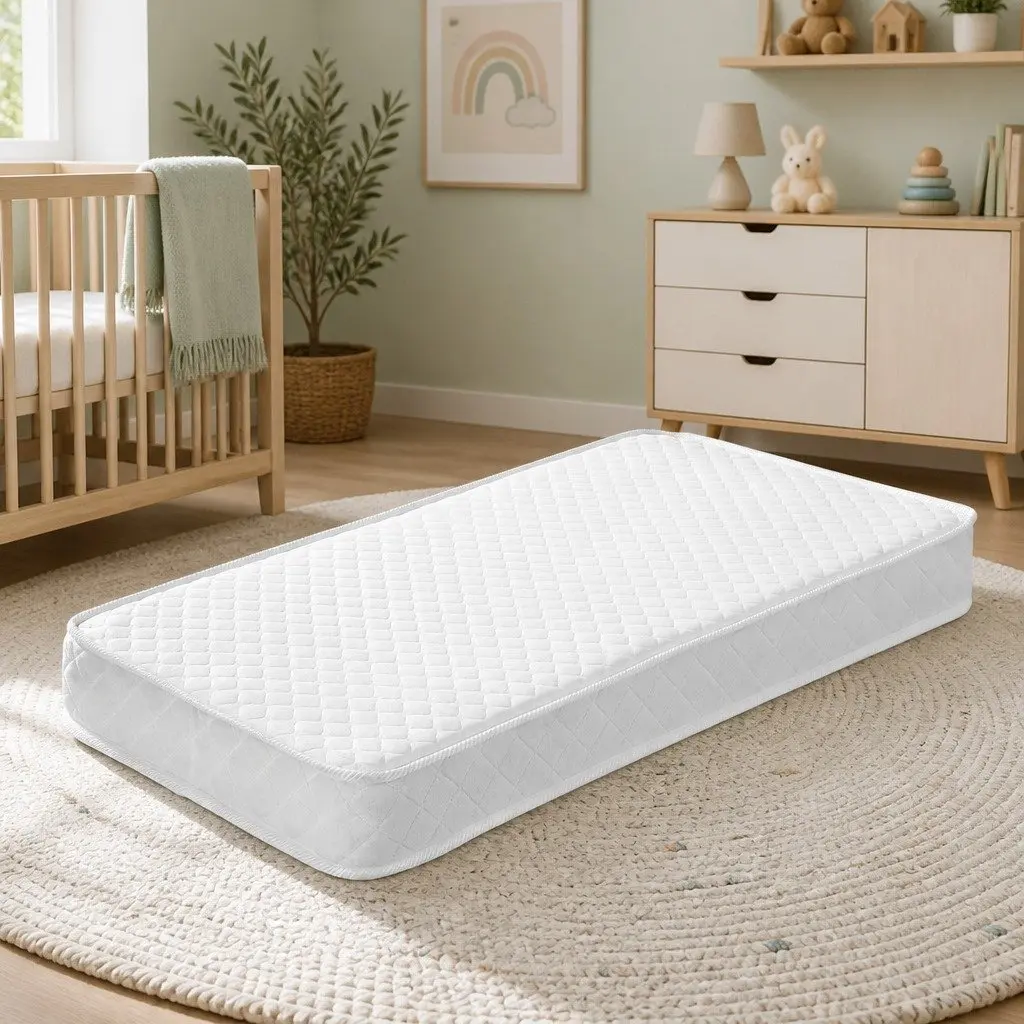 Baby Cot Mattress Spring Foam Medium Firm Double Sided Breathable