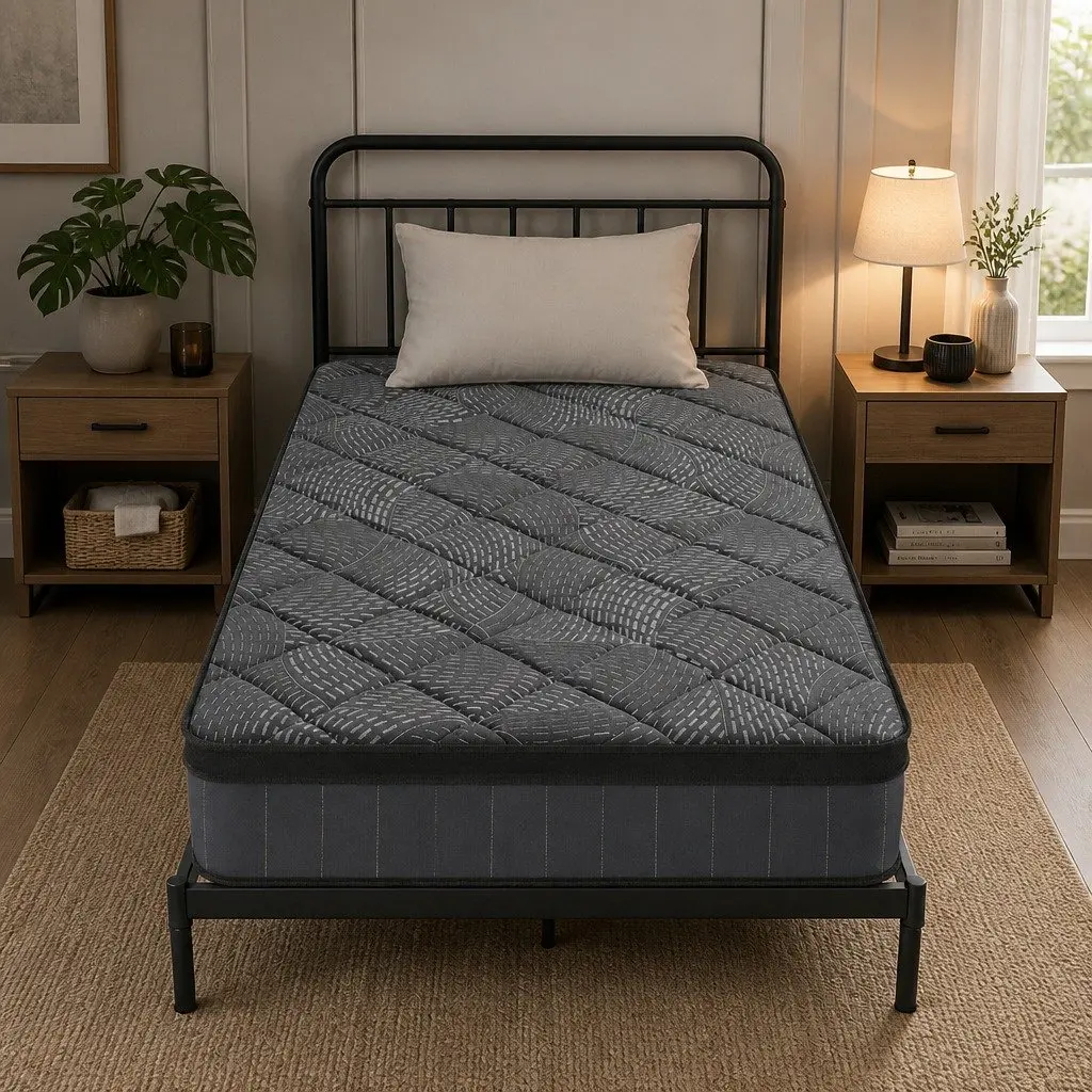 25cm Thick Pocket Spring Latex Single Mattress