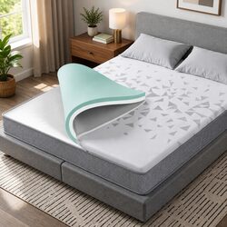 King Size Mattress - 183cm x 203cm with Foam Layers