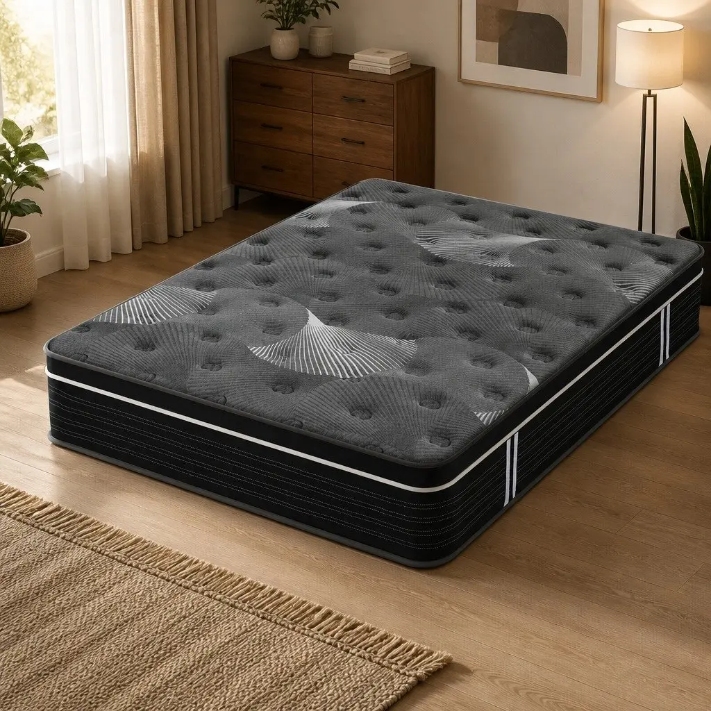 35cm King Mattress with Euro Top