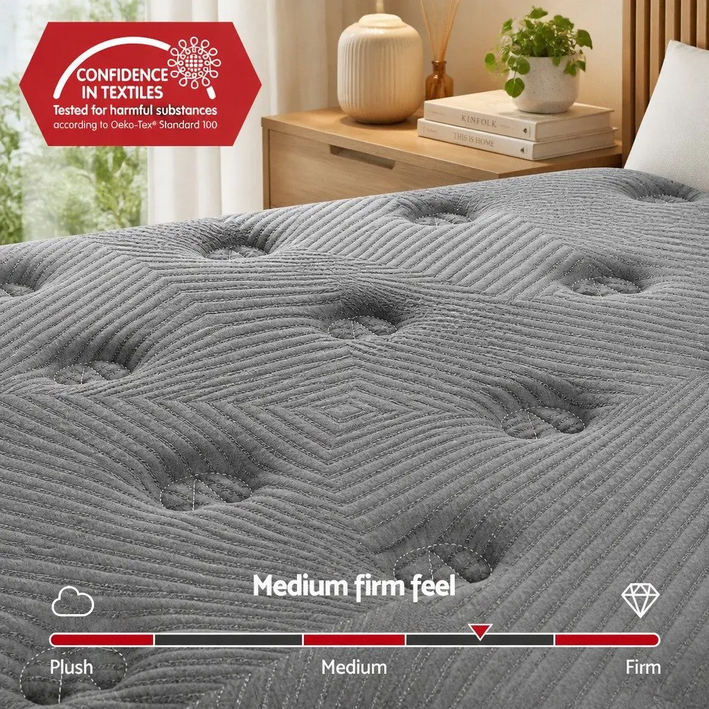 35cm King Mattress with Euro Top