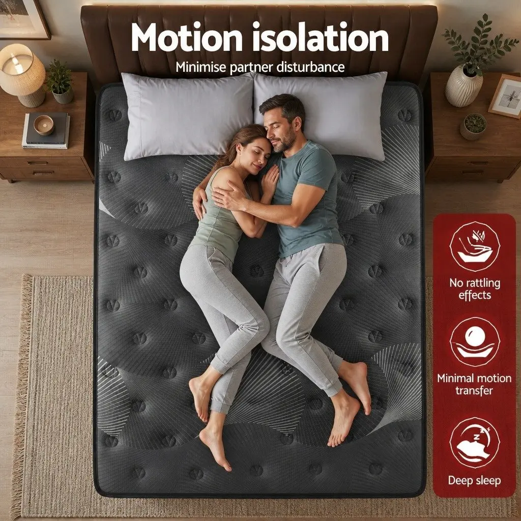 35cm King Mattress with Euro Top