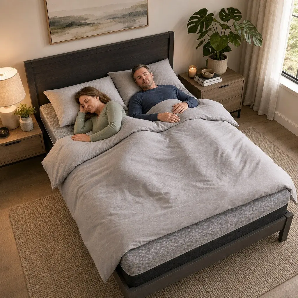 King Size Mattress for Master Bedroom 26cm Firm Pocket Spring Dark Grey